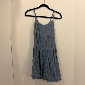 Jessica Simpson Light Blue Textured Dress